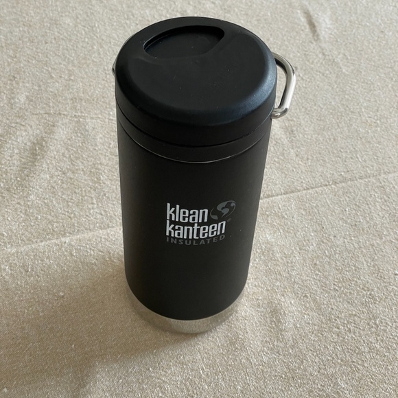 Klean Kanteen TK Wide 12 oz Water Bottle, Straw Lid, Insulated Stainless Steel - Picture 1 of 4